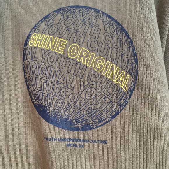 Shine Original Blue & Khaki Sweatshirt - Picture 2 of 9